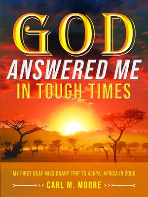 cover image of God Answered Me in Tough Times